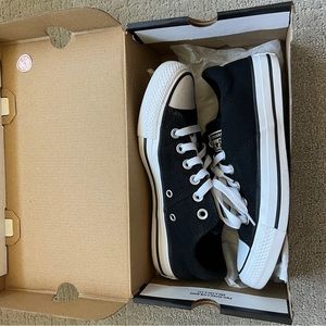 Size 7 - Converse Chuck Taylor All Star Lift Clean OX Black